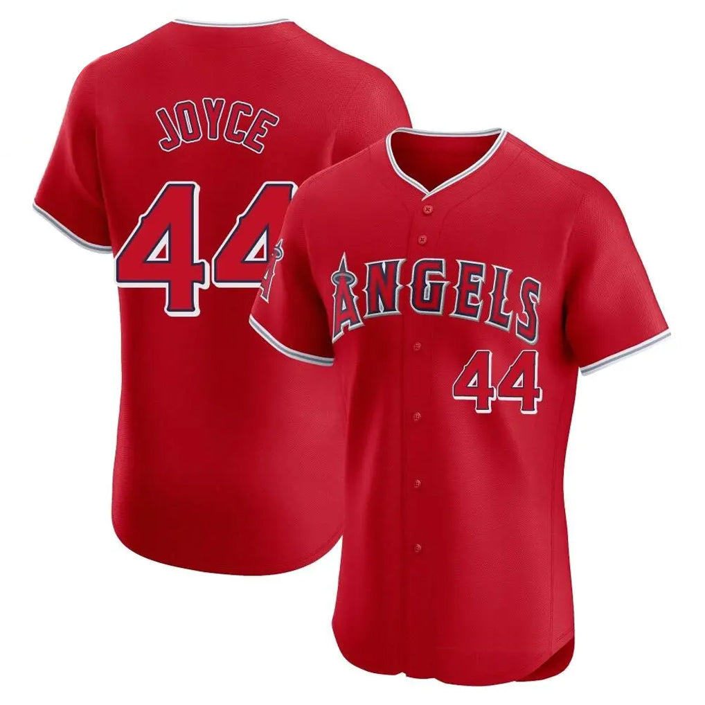 Mdoa LA.Angels #44 Ben Joyce Player Red Home Limited Elite Stitched Jerseys