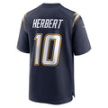 Mdoa LA.Chargers #10 Justin Herbert Player Navy Home Game Stitched Jerseys
