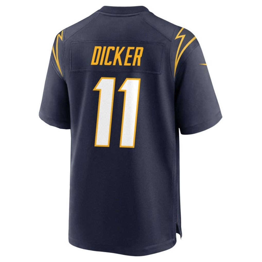 Mdoa LA.Chargers #11 Cameron Dicker Player Navy Home Game Stitched Jerseys