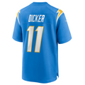 Mdoa LA.Chargers #11 Cameron Dicker Powder Blue Game Stitched Jerseys