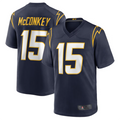 Mdoa LA.Chargers #15 Ladd McConkey Navy Game Jersey Stitched Jerseys