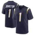 Mdoa LA.Chargers #1 Quentin Johnston Player Navy Alternate Home Game Stitched Jerseys
