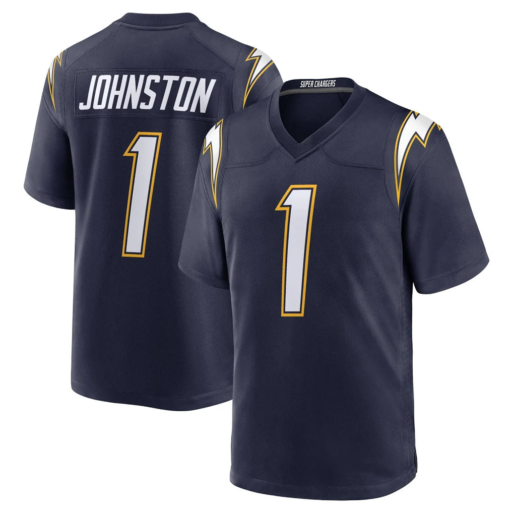 Mdoa LA.Chargers #1 Quentin Johnston Player Navy Alternate Home Game Stitched Jerseys