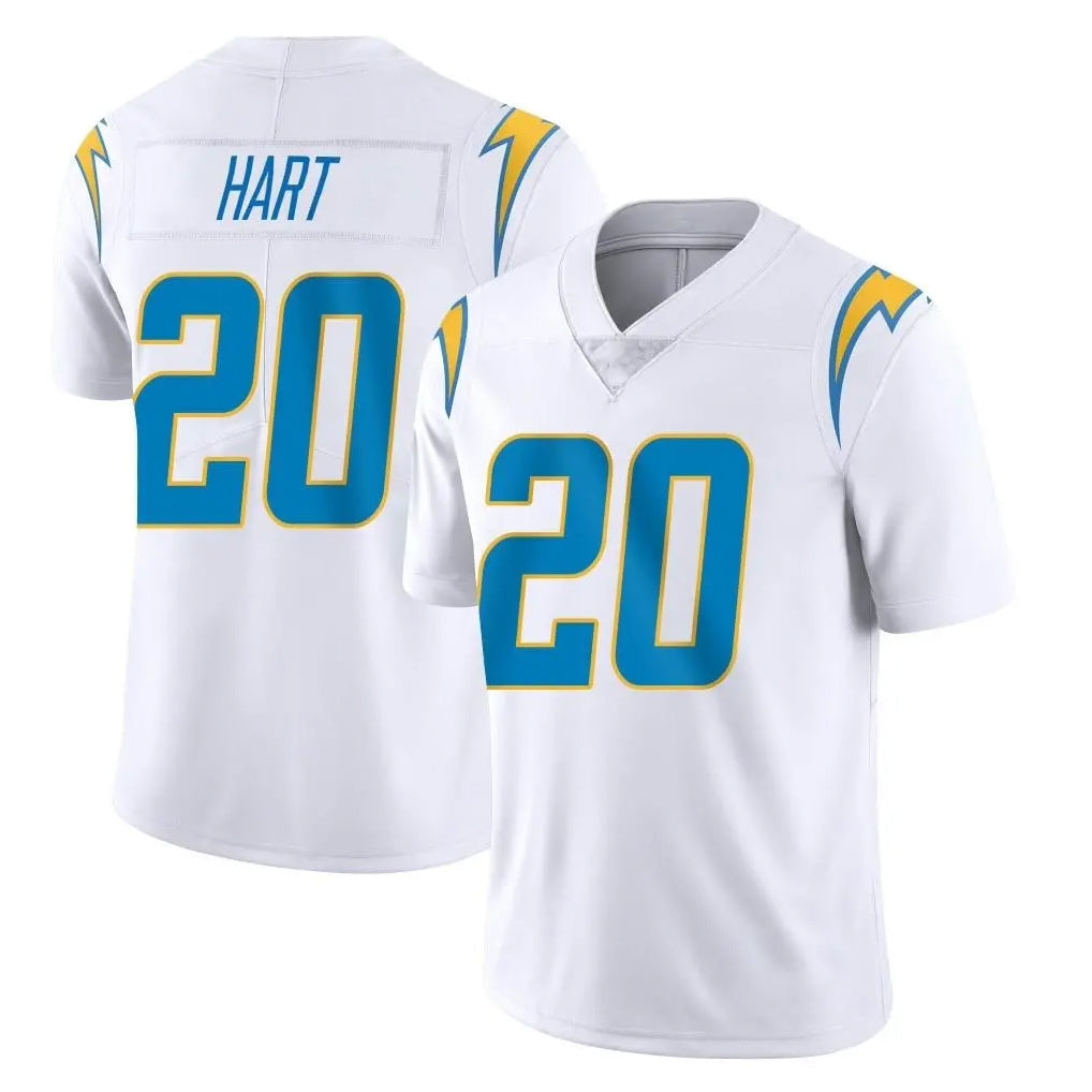 Mdoa LA.Chargers #20 Cam Hart Player White Limited Vapor Untouchable Home Game Stitched Jerseys