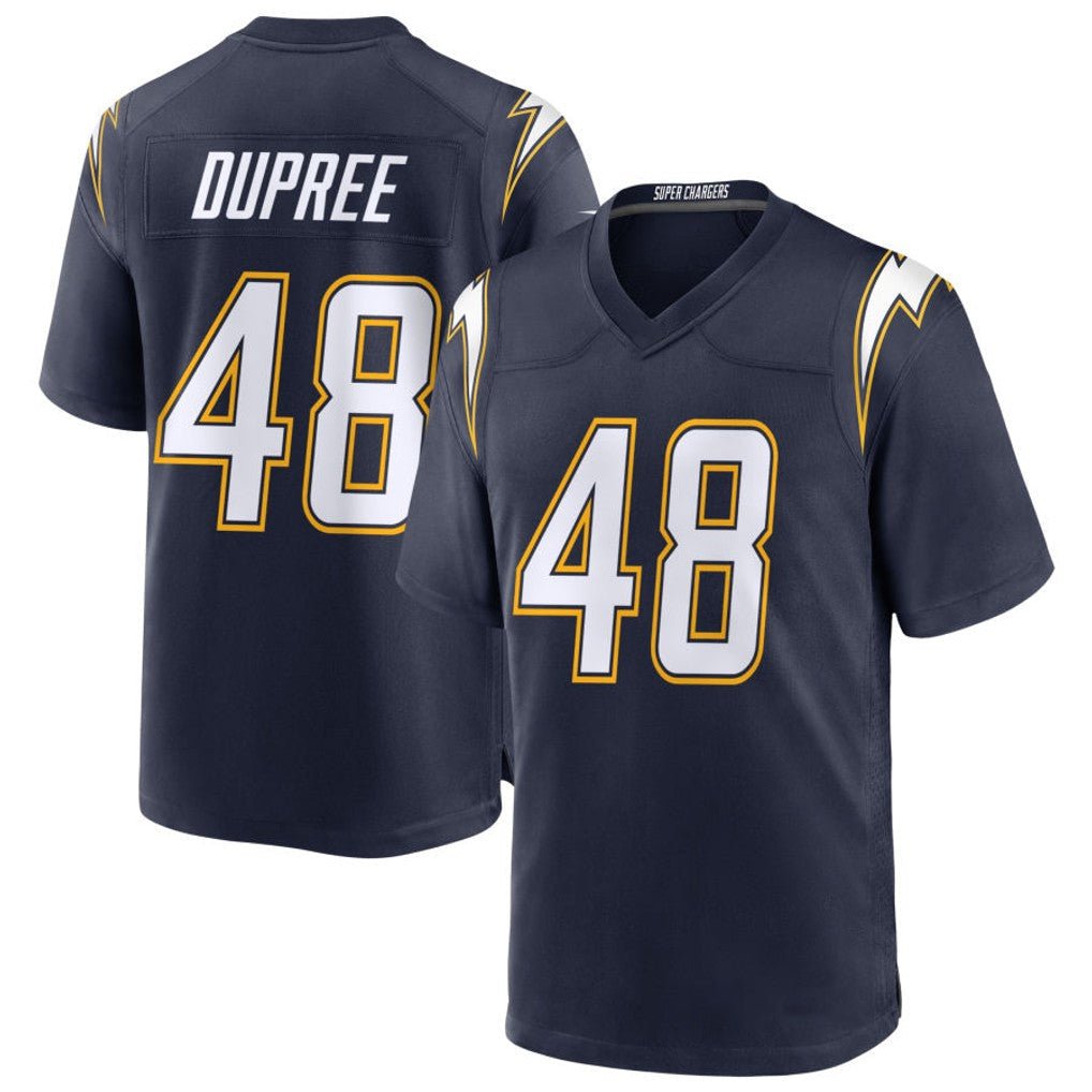 Mdoa LA.Chargers #48 Bud Dupree Player Navy Alternate Home Game Stitched Jerseys