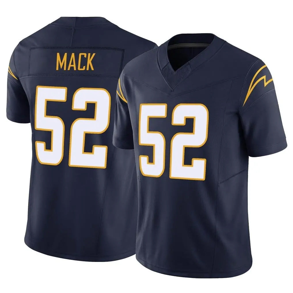 Mdoa LA.Chargers #52 Khalil Mack Player Navy Limited Vapor F.U.S.E. Home Game Stitched Jerseys