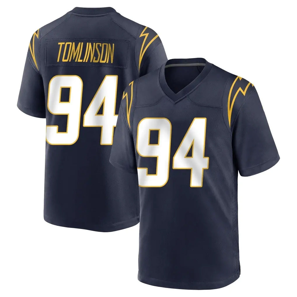 Mdoa LA.Chargers #94 Dalvin Tomlinson Player Navy Home Game Stitched Jerseys