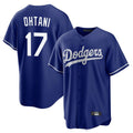 Mdoa LA.Dodgers #17 Shohei Ohtani Player Royal Home Game Stitched Jerseys