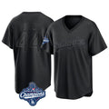 Mdoa LA.Dodgers #44 Andy Pages Player Black World Series Meet Pitch Fashion T-shirt Stitched Jerseys