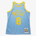 Mdoa LA.Lakers #8 Kobe Bryant Mitchell & Ness Powder Blue 2001-2002 Hardwood Classics Authentic Player Stitched Jerseys