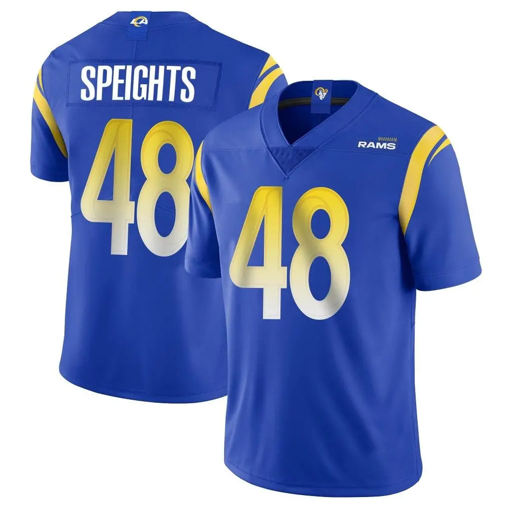 Mdoa LA.Rams #48 Omar Speights Player Royal Limited Vapor Untouchable Home Game Stitched Jerseys