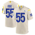 Mdoa LA.Rams #55 Braden Fiske Player Bone Home Game Stitched Jerseys
