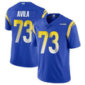 Mdoa LA.Rams #73 Steve Avila Player Royal Limited Vapor Untouchable Home Game Stitched Jerseys