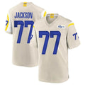 Mdoa LA.Rams #77 Alaric Jackson Player Bone Home Game Stitched Jerseys