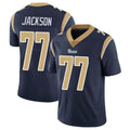 Mdoa LA.Rams #77 Alaric Jackson Player Navy Limited Vapor Untouchable Home Game Stitched Jerseys