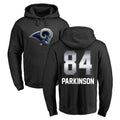 Mdoa LA.Rams #84 Colby Parkinson Player Black Pullover Hoodie Limited Game Stitched Jerseys