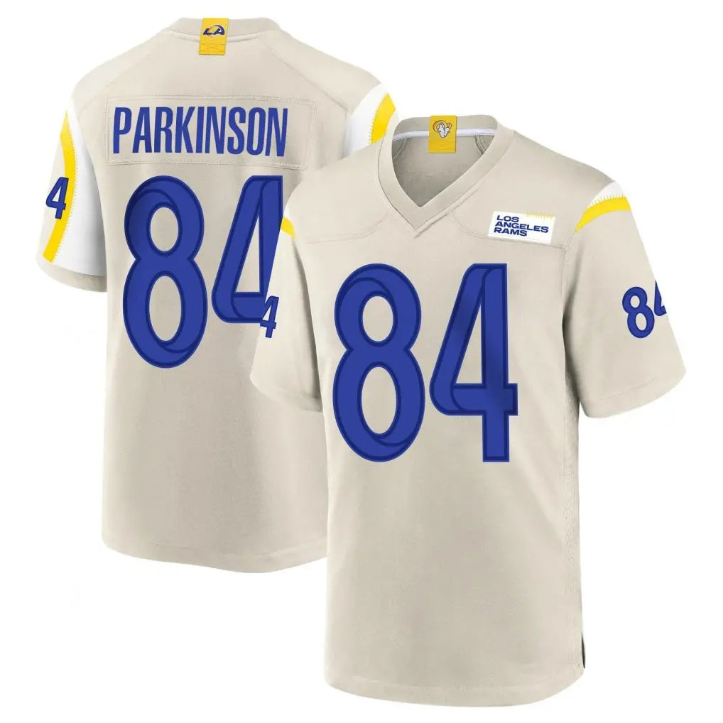 Mdoa LA.Rams #84 Colby Parkinson Player Bone Home Game Stitched Jerseys