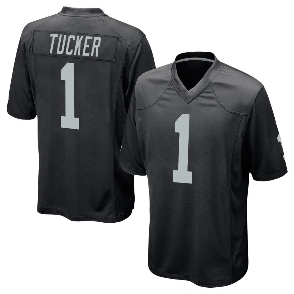 Mdoa LV.Raiders #1 Tre Tucker Player Black Home Game Stitched Jerseys