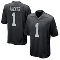 Mdoa LV.Raiders #1 Tre Tucker Player Black Home Game Stitched Jerseys
