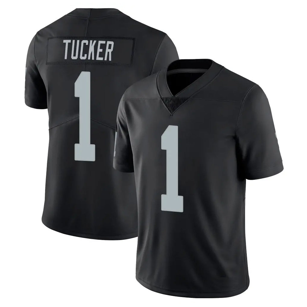 Mdoa LV.Raiders #1 Tre Tucker Player Black Limited Vapor Untouchable Home Game Stitched Jerseys