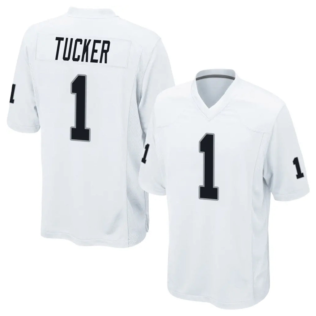 Mdoa LV.Raiders #1 Tre Tucker Player White Home Game Stitched Jerseys