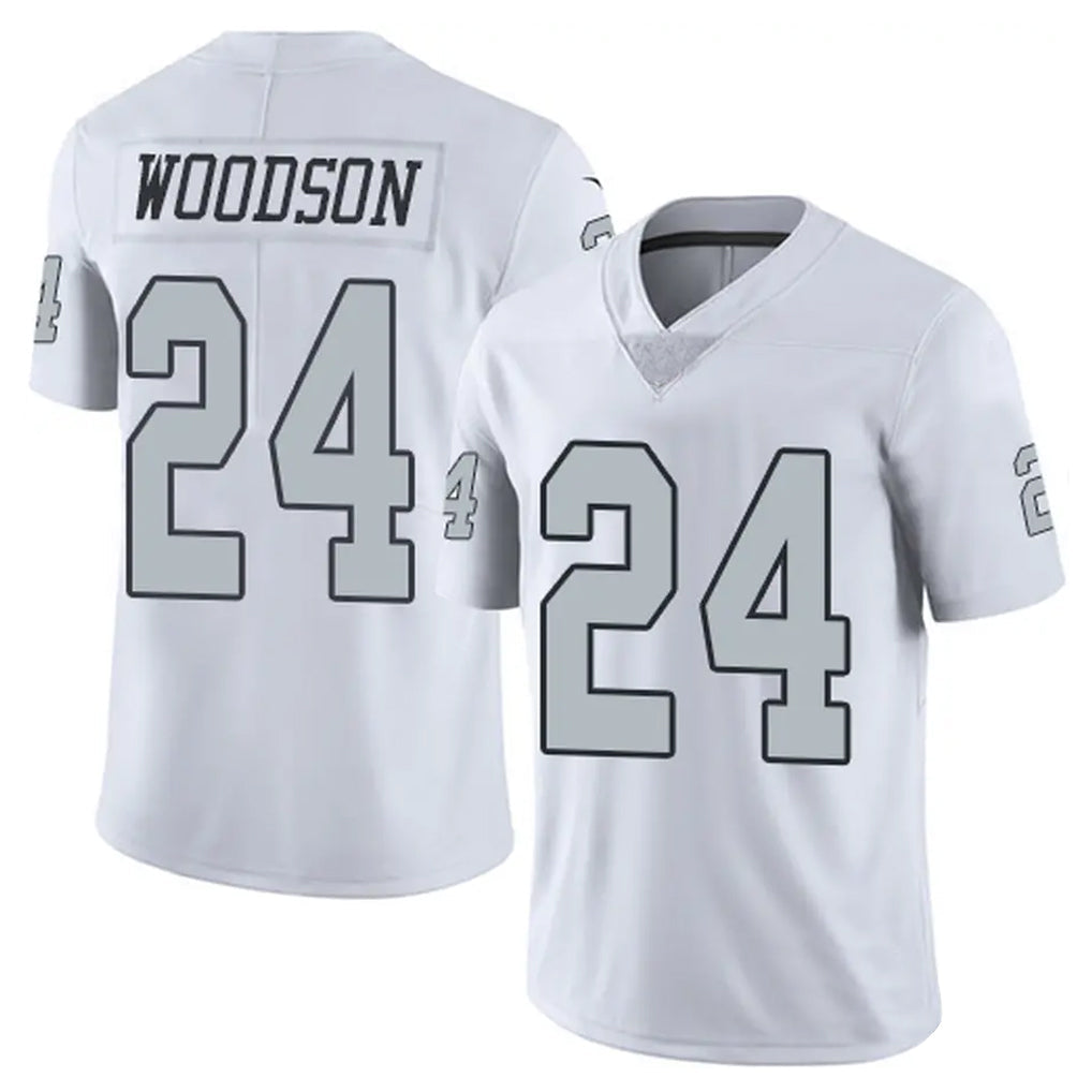 Mdoa LV.Raiders #24 Charles Woodson Player White Alternate Vapor Limited Stitched Jerseys