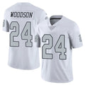 Mdoa LV.Raiders #24 Charles Woodson Player White Alternate Vapor Limited Stitched Jerseys