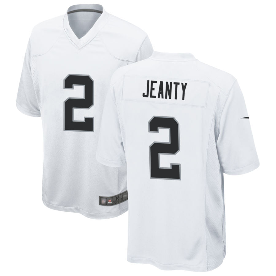 Mdoa LV.Raiders #2 Ashton Jeanty Player White Game Stitched Jerseys