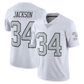 Mdoa LV.Raiders #34 Bo Jackson Player White Alternate Vapor F.U.S.E Limited Stitched Jerseys