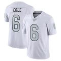 Mdoa LV.Raiders #6 A.J. Cole Player White Limited Color Rush Home Game Stitched Jerseys