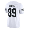 Mdoa LV.Raiders #89 Brock Bowers Player White Vapor F.U.S.E Limited Stitched Jerseys