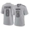 Mdoa LV.Raiders #8 Kirk Cousins Player Gray Atmosphere Fashion Limited Game Stitched Jerseys
