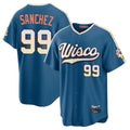 Mdoa M.Brewers #99 Gary Sanchez Player Blue 2026 City Connect Home Game Stitched Jerseys