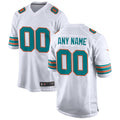 Mdoa Custom M.Dolphins Game Secondary Alternate Stitched Jerseys