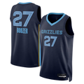 Mdoa M.Grizzlies #27 Cameron Boozer Navy 2026 Draft Swingman Stitched Jerseys- Icon Edition