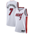 Mdoa M.Heat #7 Giannis Antetokounmpo White Swingman Jerseys - Association Edition