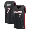 Mdoa M.Heat #7 Kel'el Ware Black Fast Break Replica Player Jerseys - Icon Edition