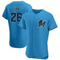 Mdoa M.Marlins #26 Janson Junk Player Blue Home Limited Elite Stitched Jerseys