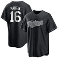 Mdoa M.Twins #16 Austin Martin Player Black Home Game Stitched Jerseys
