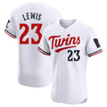 Mdoa M.Twins #23 Royce Lewis Player White Home Limited Elite Stitched Jerseys