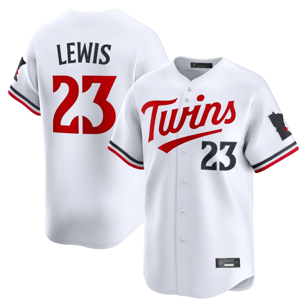 Mdoa M.Twins #23 Royce Lewis Player White Home Limited Stitched Jerseys