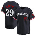 Mdoa M.Twins #29 Rod Carew Player Navy Home Limited Stitched Jerseys