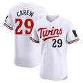 Mdoa M.Twins #29 Rod Carew Player White Home Limited Elite Stitched Jerseys