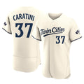Mdoa M.Twins #37 Victor Caratini Player Cream Home Limited Elite Stitched Jerseys