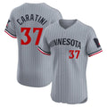 Mdoa M.Twins #37 Victor Caratini Player Gray Home Limited Elite Stitched Jerseys