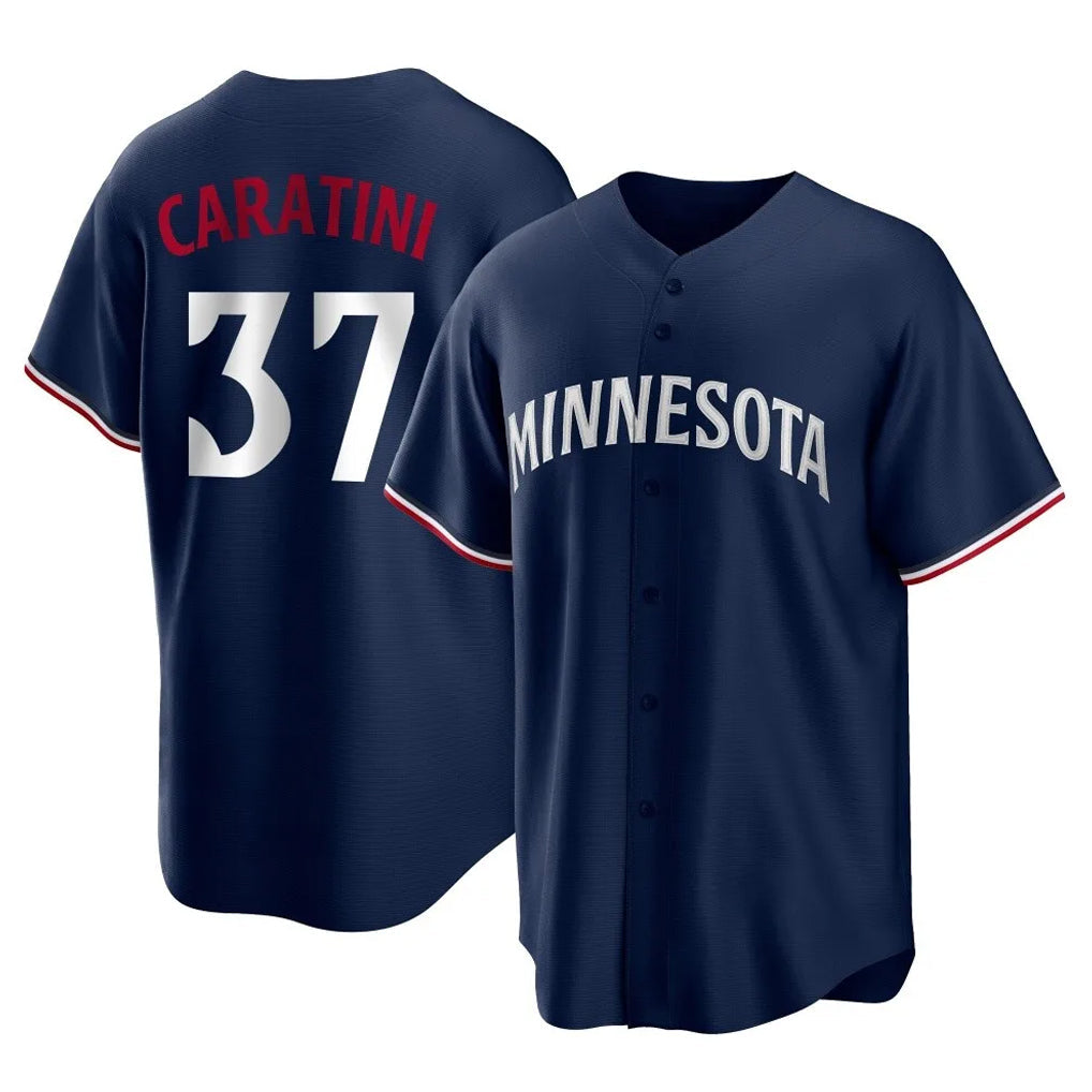 Mdoa M.Twins #37 Victor Caratini Player Navy Replica Alternate Home Stitched Jerseys