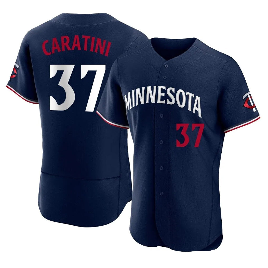 Mdoa M.Twins #37 Victor Caratini Player Navy Replica Home Limited Elite Stitched Jerseys