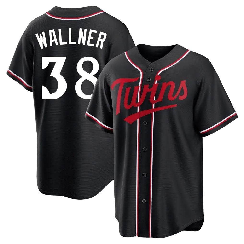 Mdoa M.Twins #38 Matt Wallner Player Black Fashion Out Home Limited Stitched Jerseys