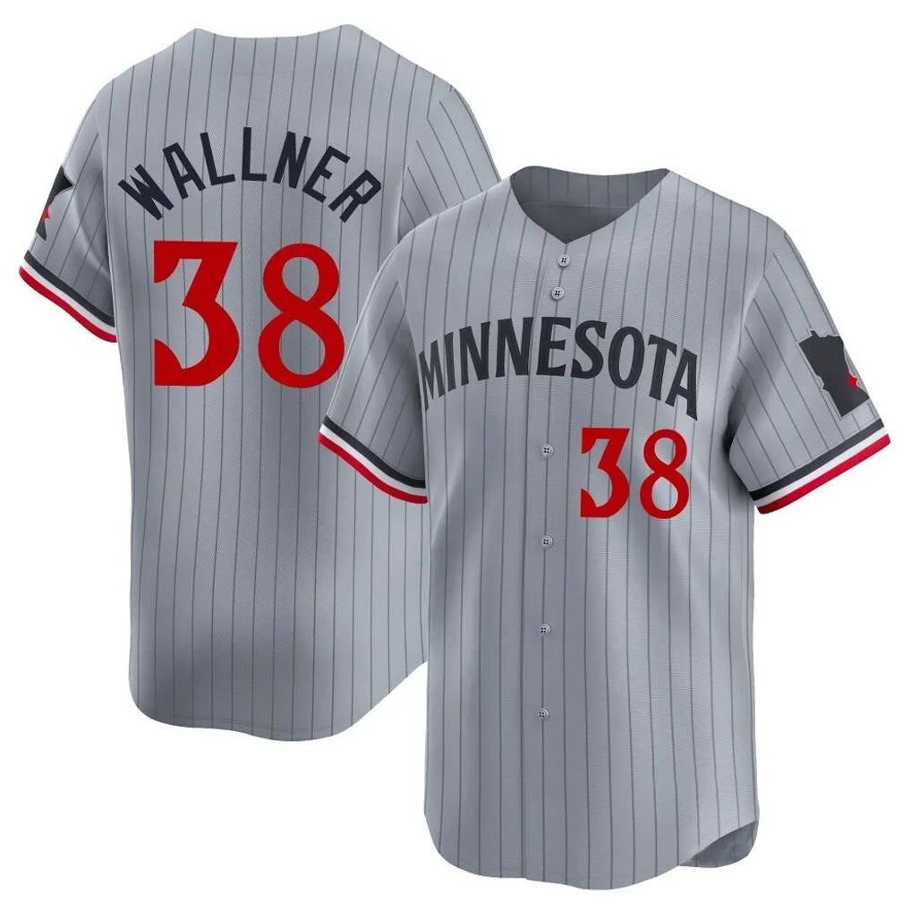 Mdoa M.Twins #38 Matt Wallner Player Gray Home Limited Stitched Jerseys