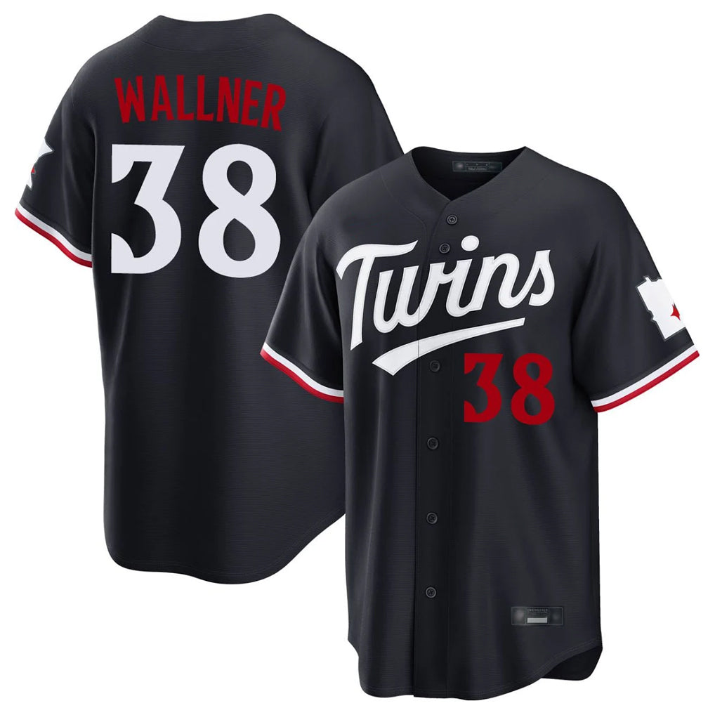 Mdoa M.Twins #38 Matt Wallner Player Navy Home Game Stitched Jerseys